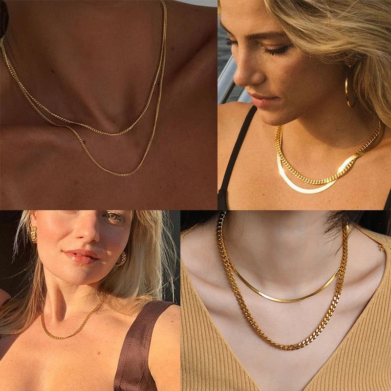 Unisex Cuban Chain Necklace